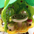 Kinder DIY Holz Baum Spielzeug Puppe Haus mit Möbeln